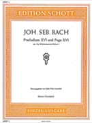 Prelude and Fugue No. 16 in G Minor by Bach Johann Sebastian - Picht-Axenfeld Edith - for