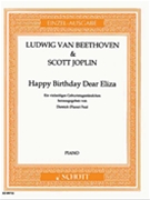 Happy Birthday Dear Eliza Piano by Joplin Scott for