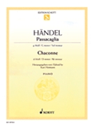 Passacaglia & Chaconne by Handel George Frideric - Hermann - for Piano