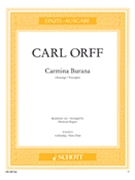 Carmina Burana by Orff Carl - Hermann Regner - for Piano