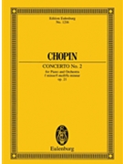 Piano Concerto No. 2 in F Minor Op. 21 by Chopin Frederic - Jurgen Neubacher - for Study Score