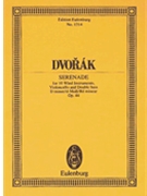 Serenade in D Minor Op. 44 by Dvorak Antonin for Study Score