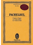 Canon e Gigue by Pachelbel Johann for Study Score