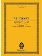 Symphony No. 4/2 in E-flat Major by Bruckner Anton for Study Score