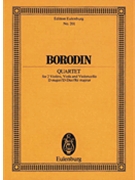 String Quartet in D Major by Borodin Alexander for Study Score