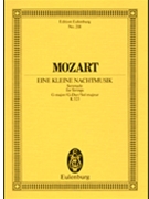 Eine kleine Nachtmusik KV 525 by Mozart Wolfgang Amadeus - Rexroth Dieter - for Study Score