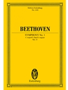 Symphony No. 1 in C Major Op. 21 by Beethoven Ludwig van for Study Score