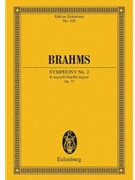 Symphony No. 2 in D Major Op. 73 by Brahms Johannes for Study Score