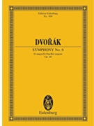 Symphony No. 6 in D Major Op. 60 by Dvorak Antonin for Study Score