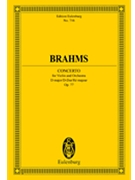 Violin Concerto in D Major Op. 77 by Brahms Johannes - Wilhelm Altmann - for Study Score