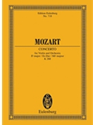 Violin Concerto #7 K. 268 by Mozart Wolfgang Amadeus for Study Score