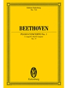 Piano Concerto No. 1 Op. 15 by Beethoven Ludwig van - Altmann Wilhelm - for Study Score