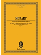 Sinfonia Concertante K. 297b by Mozart Wolfgang Amadeus - Blume Friedrich - for Study Score
