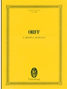 Carmina Burana by Orff Carl - Werner Thomas - for Study Score