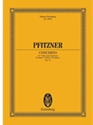 Concerto in B minor Op. 34 by Pfitzner Hans for Study Score