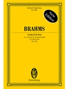 Variations on a Theme by Joseph Haydn Op. 56a by Brahms Johannes for Study Score