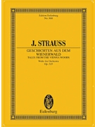 Tales from the Vienna Woods Op.325 by Strauss Johann - Viktor Keldorfer - for Study Score