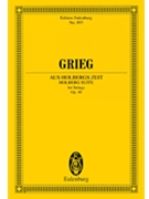 Holberg Suite for Strings Op. 40 by Grieg Edvard for Study Score