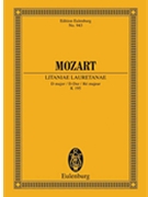 Litanie Lauretanae K. 195 in D Major by Mozart Wolfgang Amadeus - Schroeder Felix - for Study Score