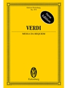 Messa da Requiem - New Edition by Verdi Giuseppe - Stein Fritz - for Study Score