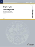 Sonata Prima by Bertoli Giovanni Antonio - Marcario Santiago Ka - for Bassoon