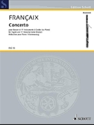 Bassoon Concerto (1979) by Francaix Jean for Bassoon