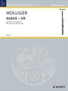 Three Pieces for Bassoon Solo by Holliger Heinz for Bassoon