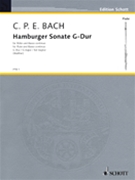 Hamburger Sonata in G Major Wq. 133 by Bach Carl Philipp Emanuel - Kurt Walther - for Flute Solo