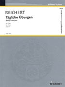 Tagliche Ubungen Fur Flote Opus 5 by Reichert Mathieu Andre for Flute
