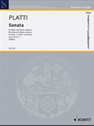Sonata in E minor Op. 3 No. 3 by Platti Giovanni Benedetto - Nikolaus Delius - for