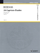 24 Caprice Etudes Opus 26 by Bohm Theobald for Flute