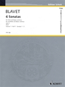 Six Sonatas Op. 2 by Blavet Michel - Ruf Hugo - for