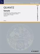 Sonata In B Minor by Quantz Johann Joachim - Hugo Ruf - for Flute and Piano