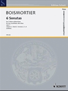 6 Sonatas Opus 7 Bk 2 by Boismortier Joseph Bodin de - Doflein Erich - for Flute Trio