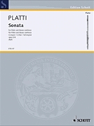 Sonata In G Major by Platti Giovanni Benedetto - Ruf Hugo - for Flute and Piano