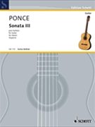 Sonata No. 3 by Ponce Manuel Maria - Segovia Andres - for
