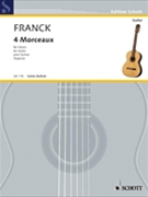 Four Morceaux by Franck Cesar - Segovia Andres - for