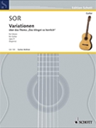Variations on a Theme of Mozart Op. 9 by Sor Fernando - Segovia Andres - for