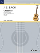 Chaconne by Bach Johann Sebastian - Segovia Andres - for Guitar Solo