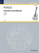 Sonatina Meridional by Ponce Manuel Maria - Segovia Andres - for