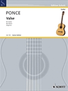 Valse by Ponce Manuel Maria - Segovia Andres - for