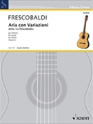 Aria Con Variazioni by Frescobaldi Girolamo - Segovia Andres - for Guitar Sol