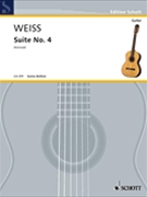 Suite No. 4 in A Major by Weiss Silvius Leopold - Kennard Deric - for