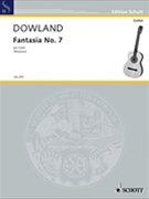 Fantasia No. 7 by Dowland John - Hinojosa Javier - for Guitar Solo
