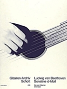 Sonata in D minor by Beethoven Ludwig van - Vermeer Hans-Dieter - for