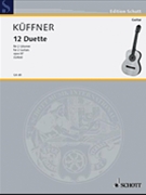 12 Duets Op. 87 by Kuffner Joseph - Walter Gotze - for