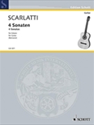 4 Sonatas by Scarlatti Domenico - Barrueco Manuel - for