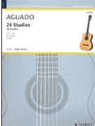 24 Studies for Guitar by Aguado Dionisio - Koch Hans Michael - for