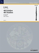48 Studies For Clarinet - Book 2 by Uhl Alfred for Clarinet Method (Book 2)