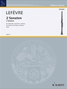2 Sonatas by Lefevre Jean Xavier - Ruf Hugo - for Clarinet Solo